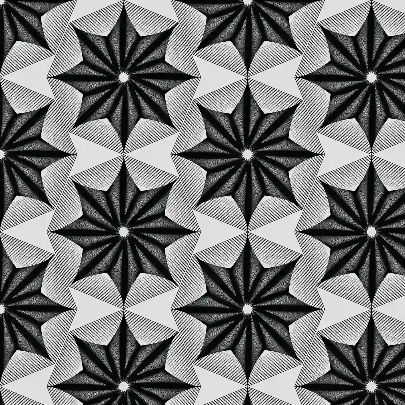 Star Flower Abstract - slide 2