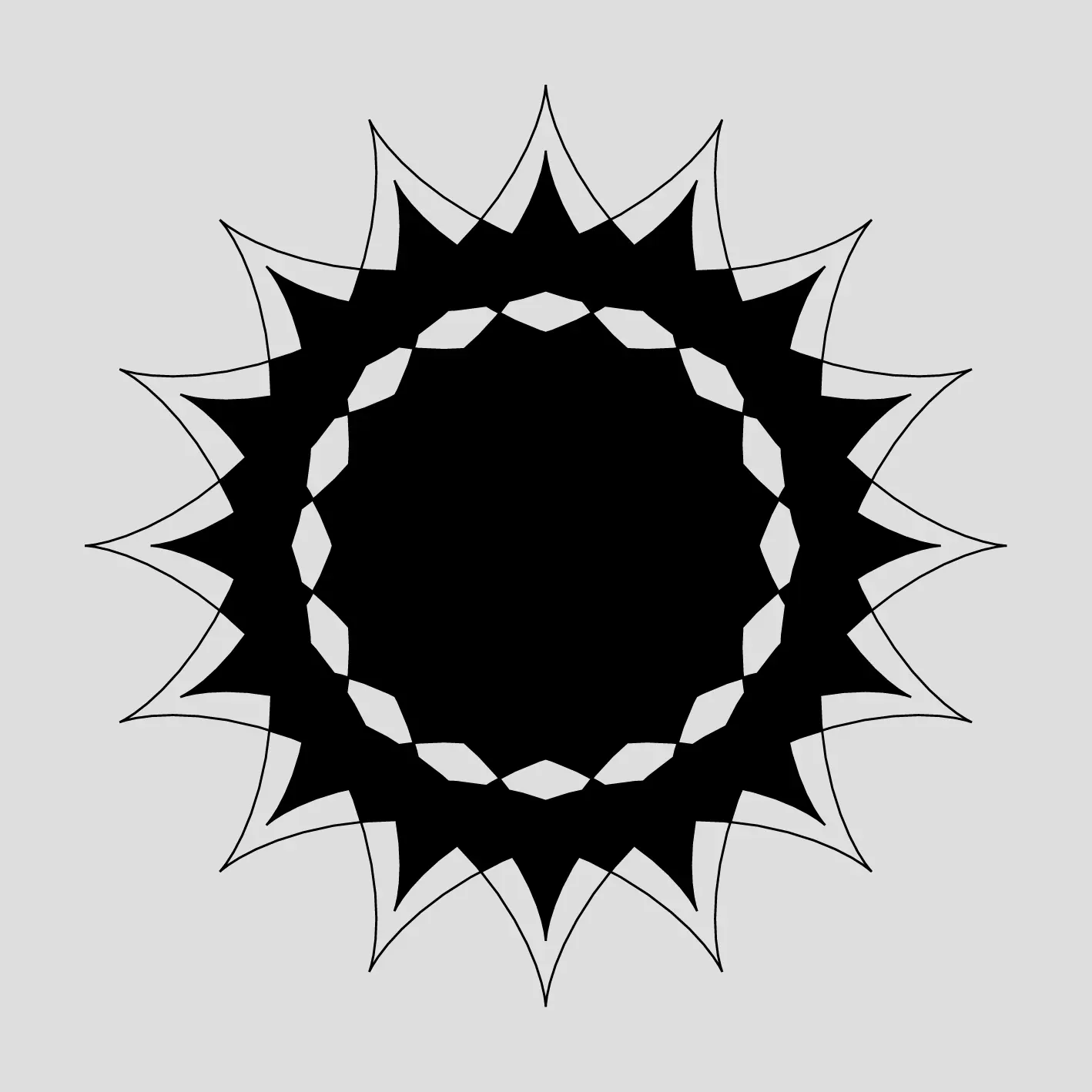 Preview our premium vector: black sun