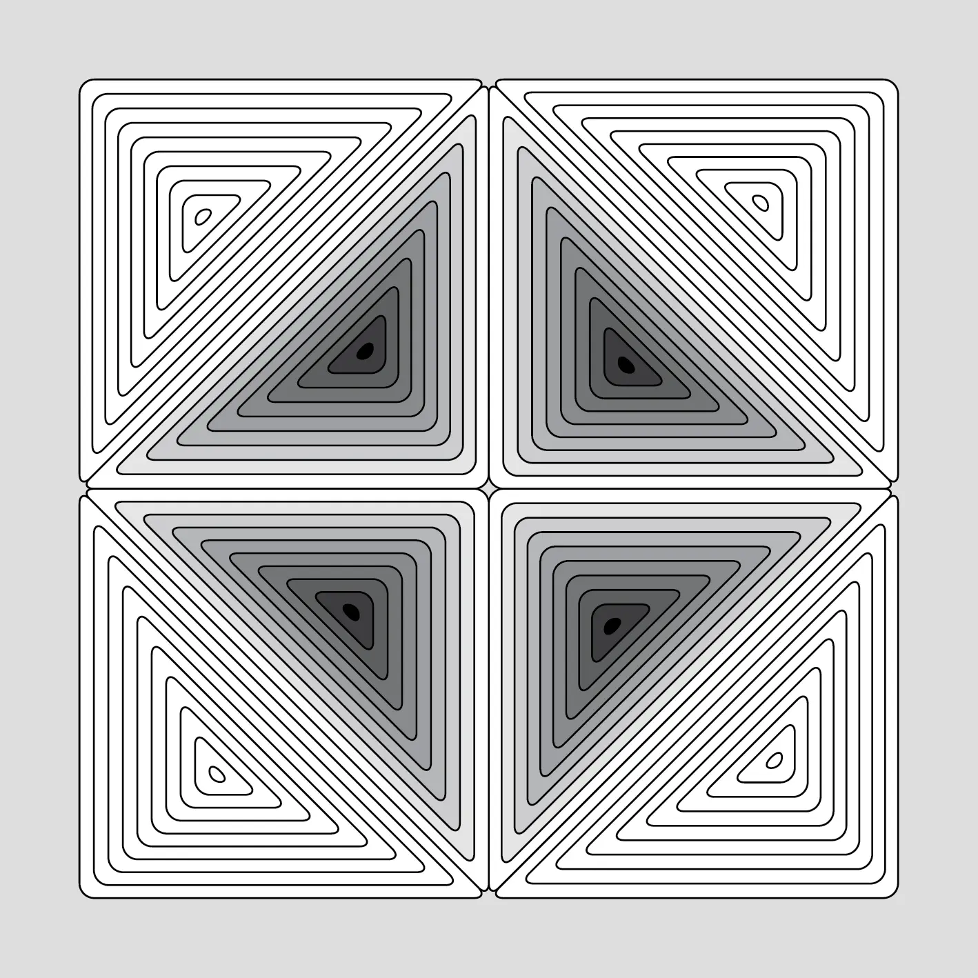 Preview our premium vector: rectangular trianglated lines