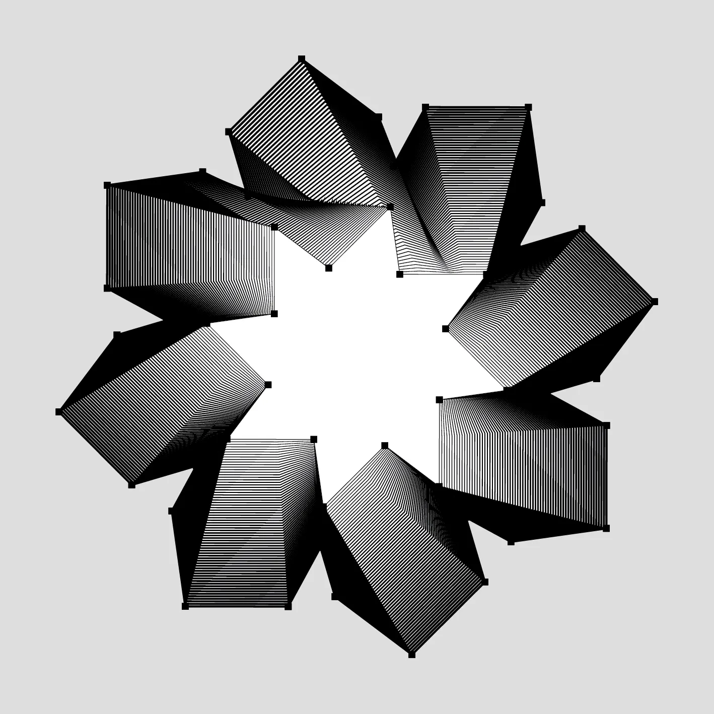 Preview our premium vector: block star path mutliplication