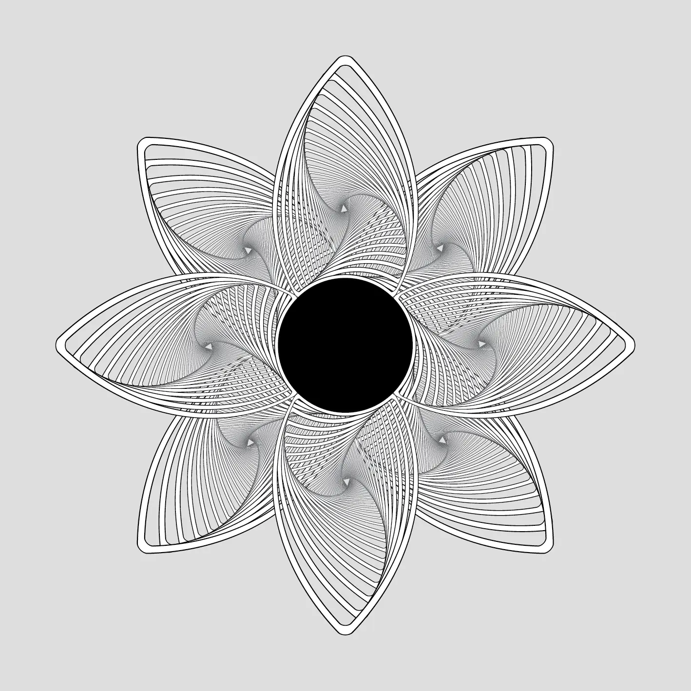 Preview our premium vector: bone flower