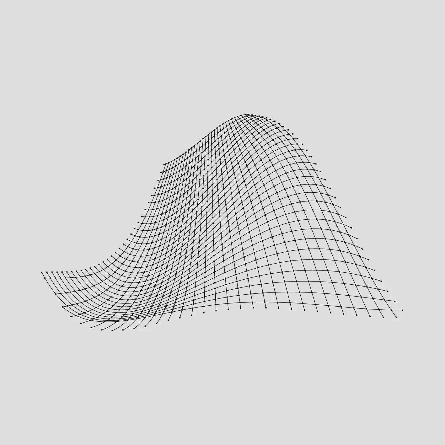 Preview our premium vector: Wavy Grid