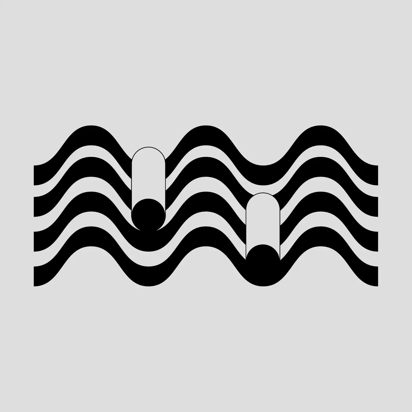 Preview our premium vector: Tube On Waves