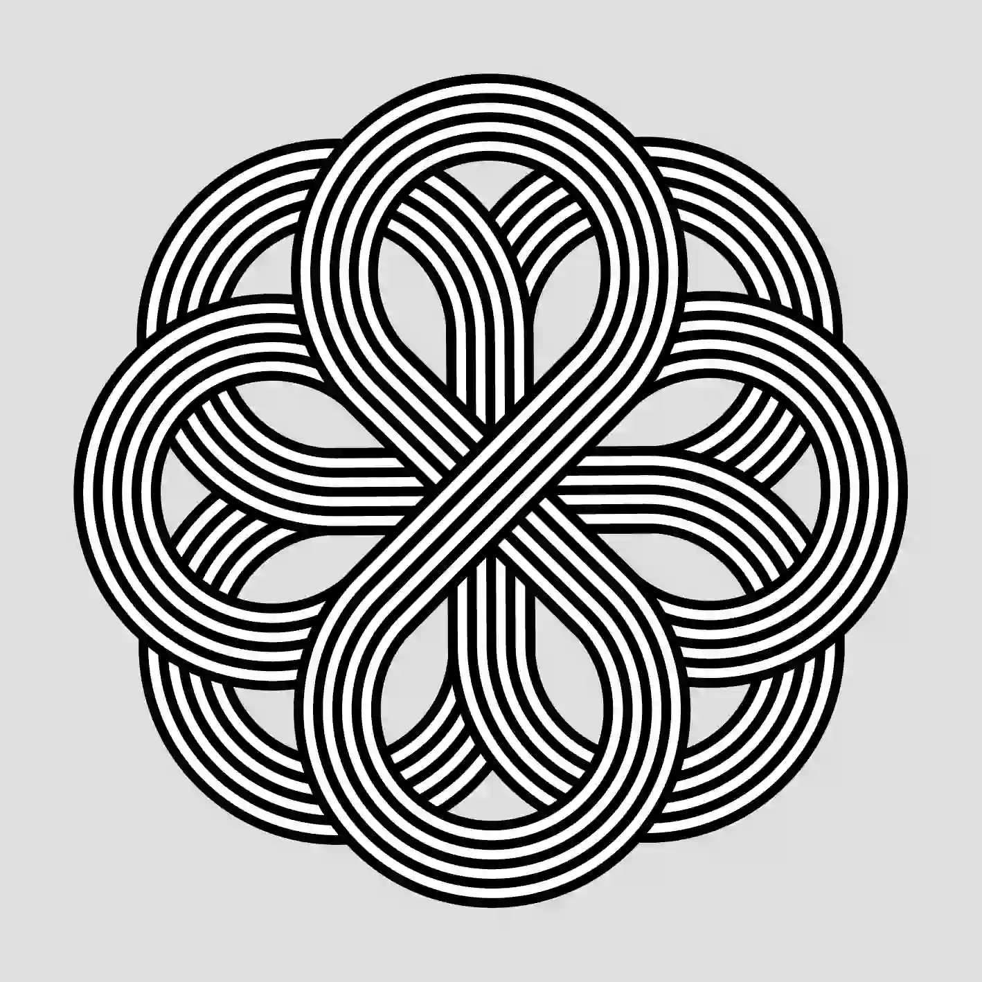 Infinity Knot Flower - slide 1