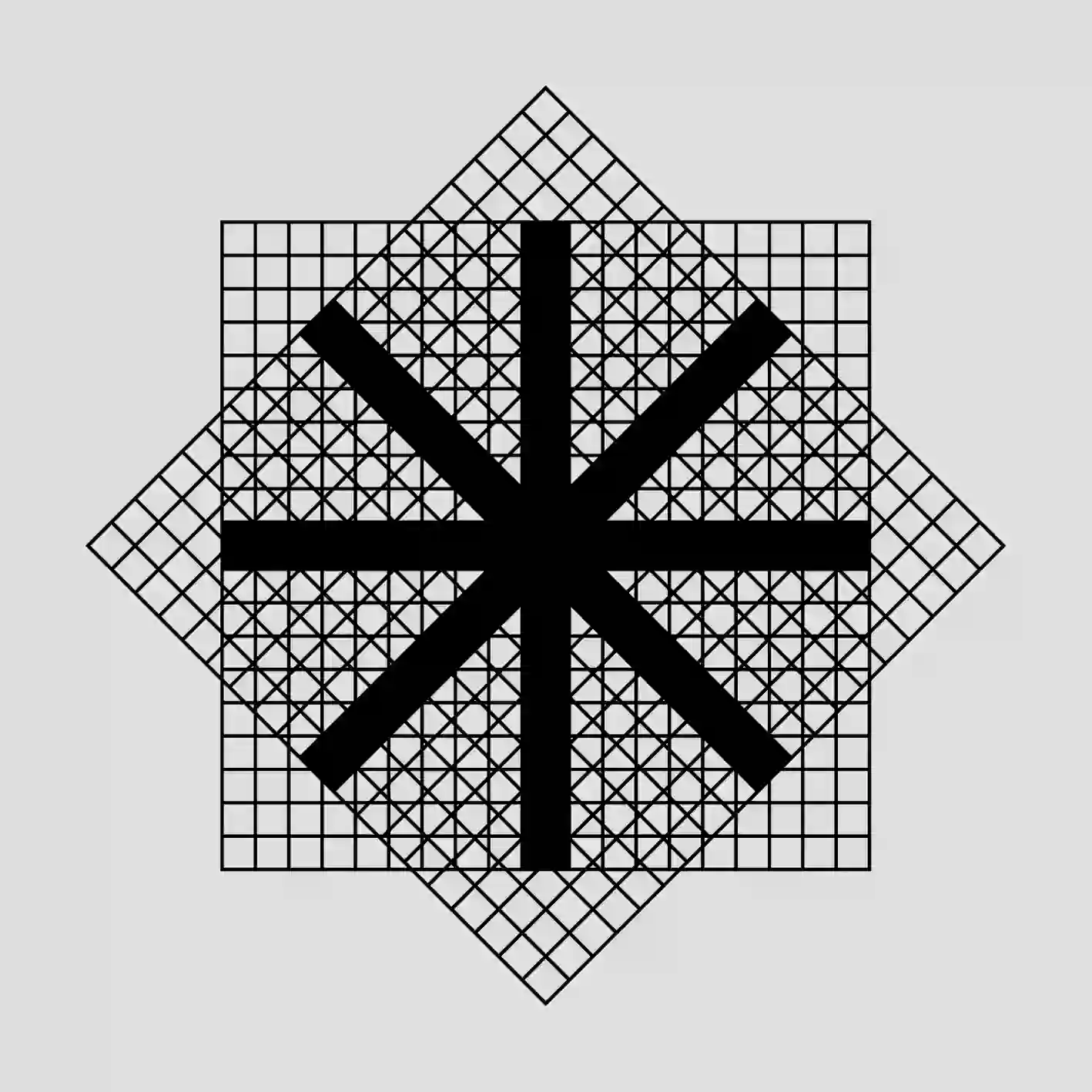 Square Grid Star - slide 1