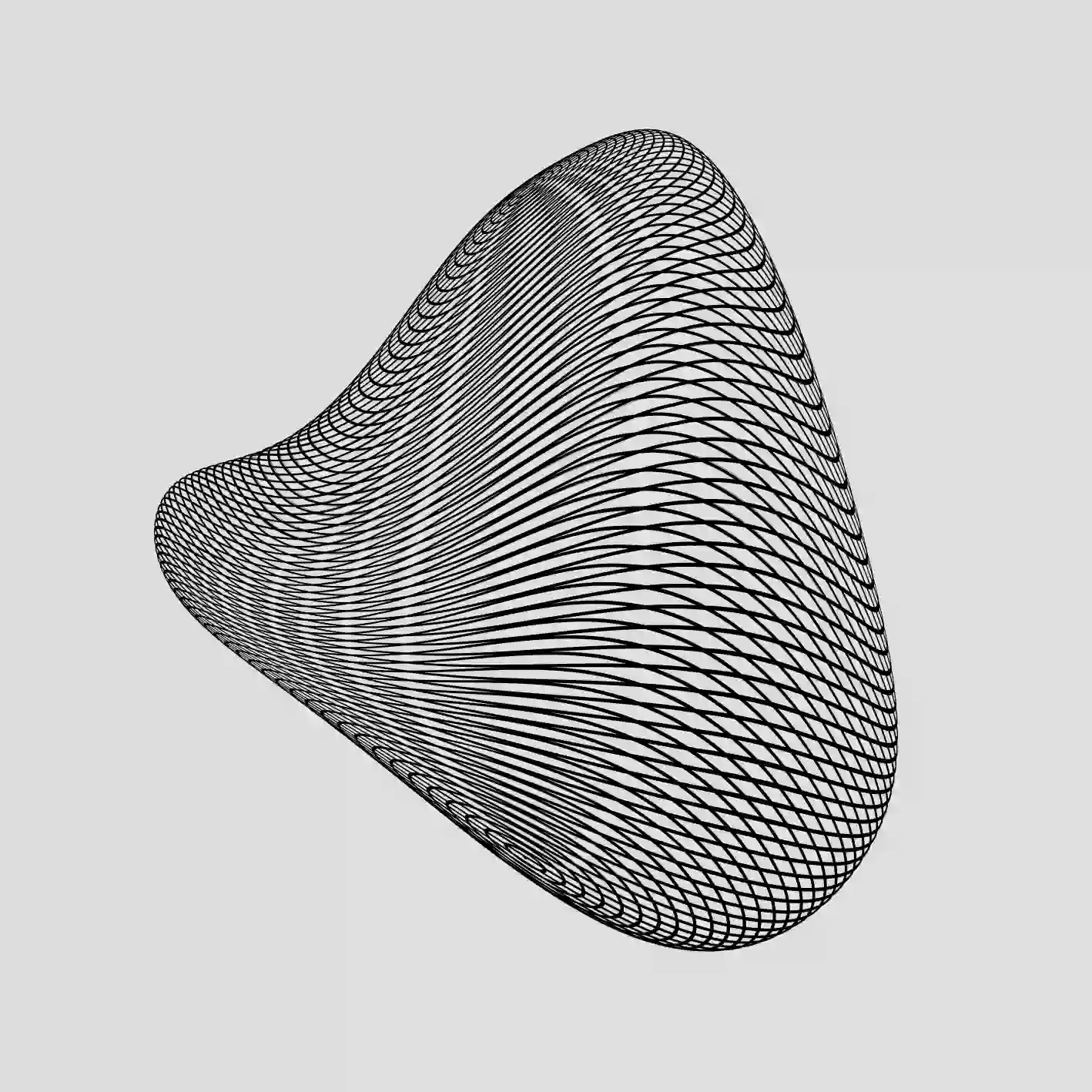 Wireframe Blob - slide 1